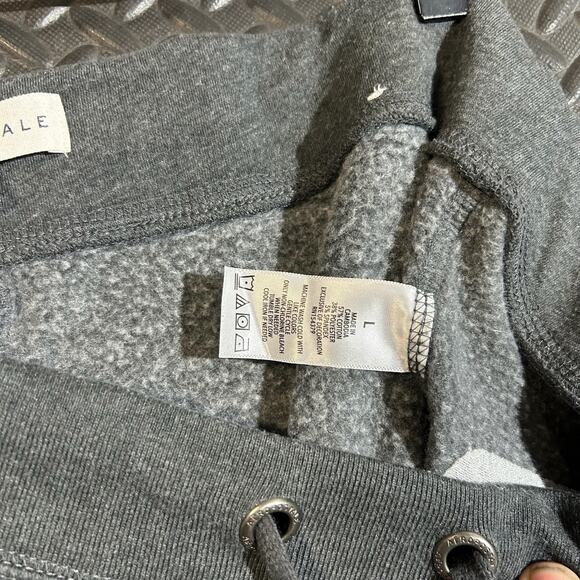 Aeropostale Fit & Flare Gray Logo Print Loungewear Sweatpants Women’s Size Large - Picture 4 of 7